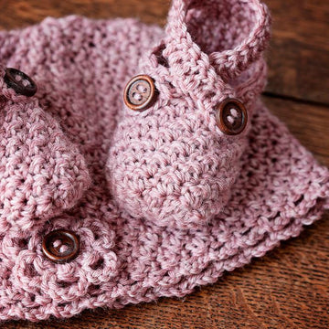 Baby Shoe and Hat set