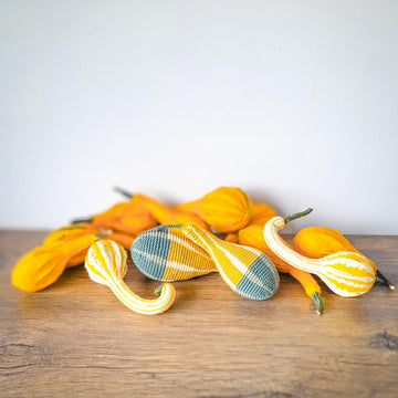My Crochet Kitchen: Bicolour Pear Gourd