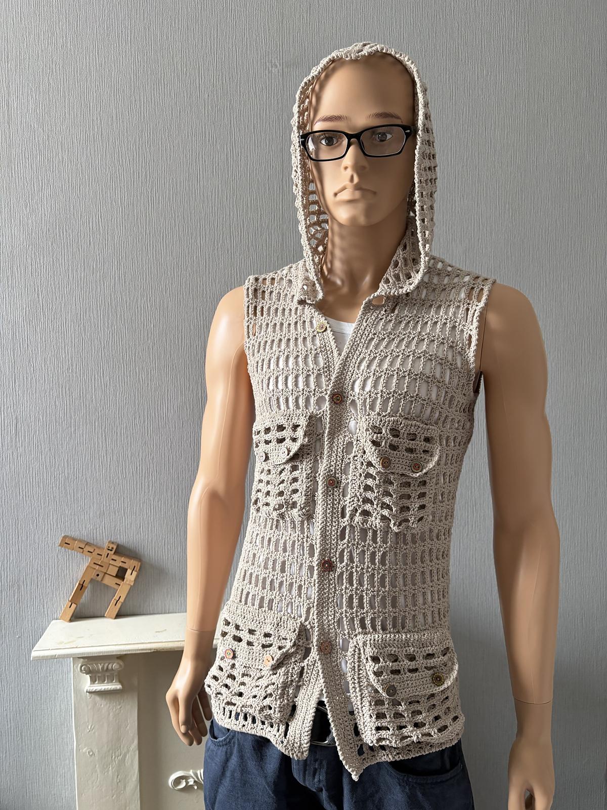 Hooded Mesh Shirt