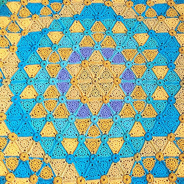 Cote de Lynmouth Crochet Blanket
