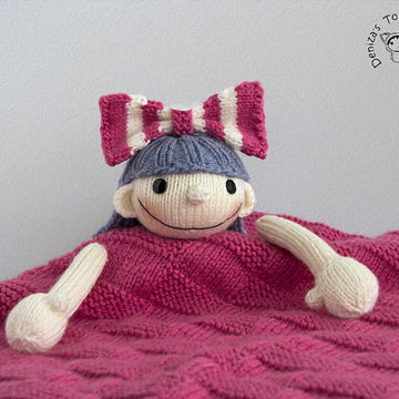 Baby Blanket with BowDoll