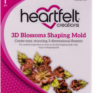 Heartfelt Creations Shaping Mold - 3D Blossoms