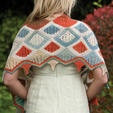 Pinking Sheared Lace Stole