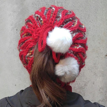 Bulky brioche braids