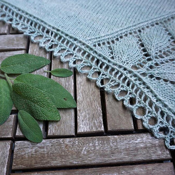 Sage Leaf Shawl