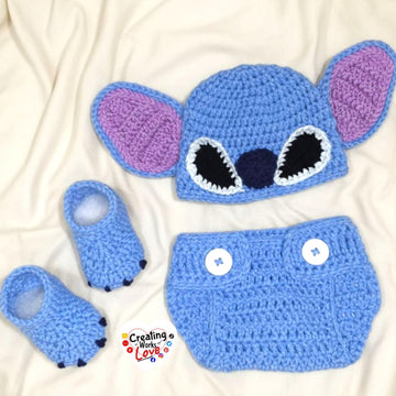 Alien Diaper Cover Set