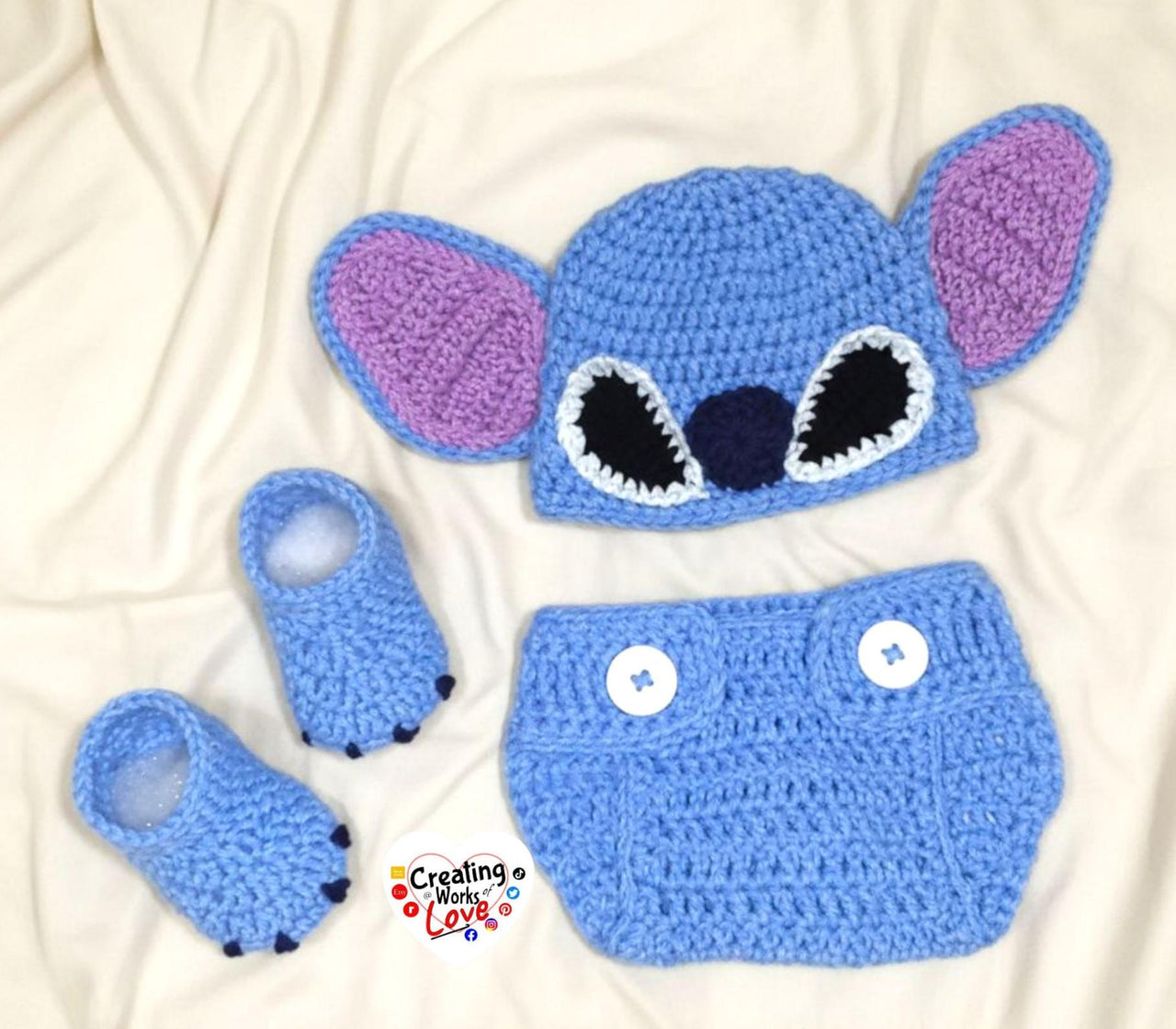 Alien Diaper Cover Set
