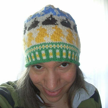 Easter bunny beanie