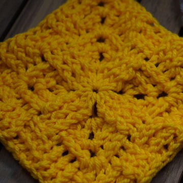 Basketweave granny square