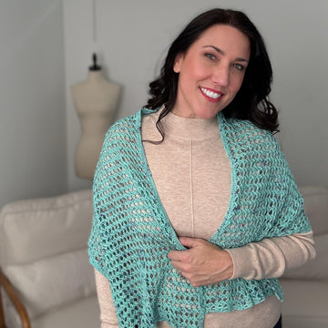 Crosshatch Shawl