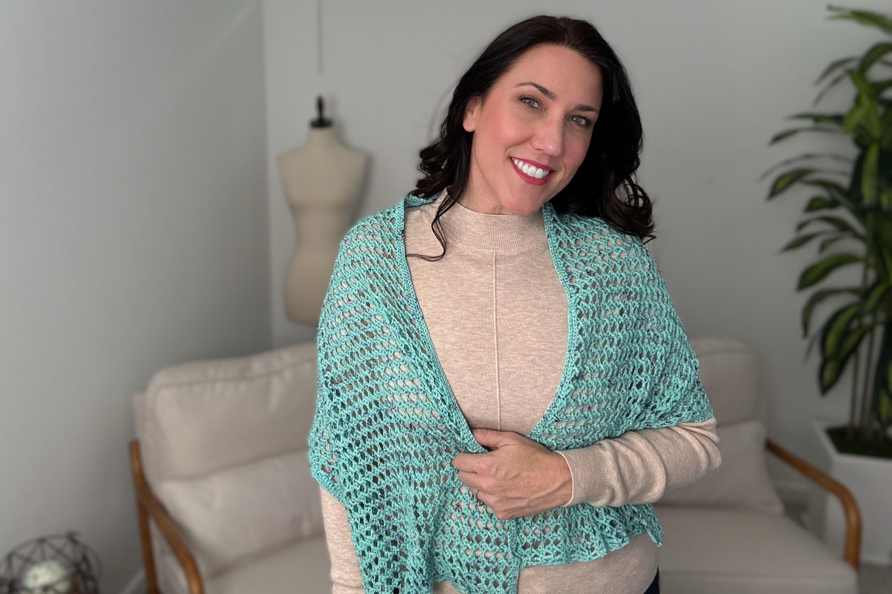 Crosshatch Shawl