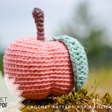 Peach fruit toy