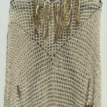 Native American Style Tribal Poncho with Sleeves