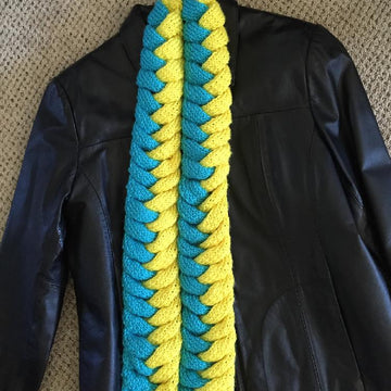 Fishtail Braid Scarf