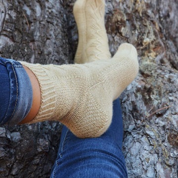 Angel Wings Heel Flap Socks