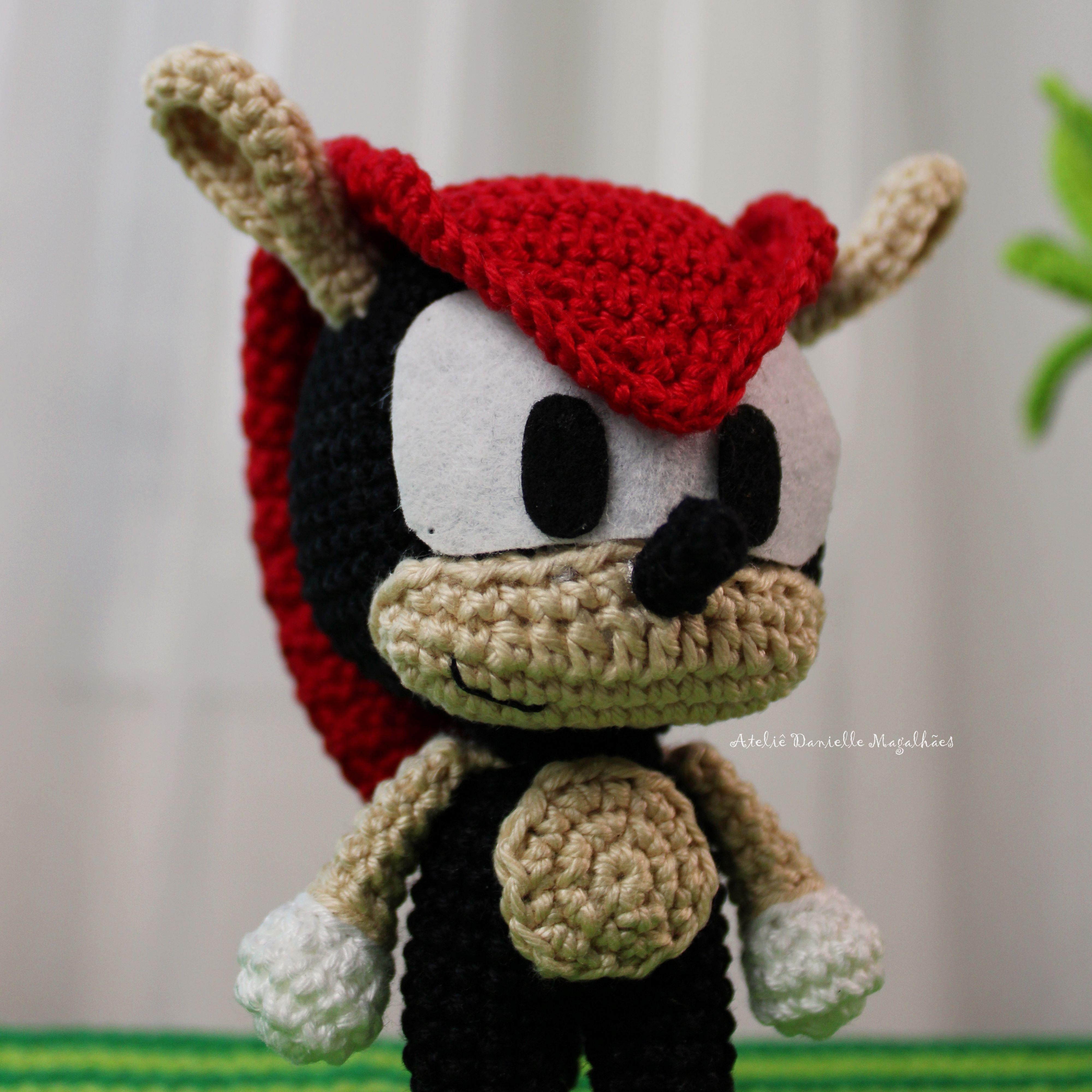 Mighty the Armadillo Amigurumi Pattern – PDF Digital Download (English)