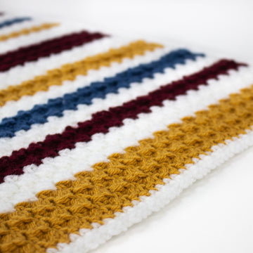 Ava’s Wattle Stitch Crochet Blanket