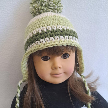 Spring Green Doll Beanie