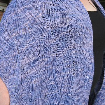 Caspian Waves Shawl