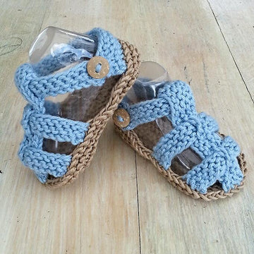 Baby Boys Knit Summer Sandals