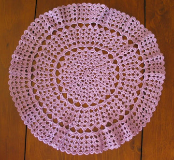 Lilacs Doily