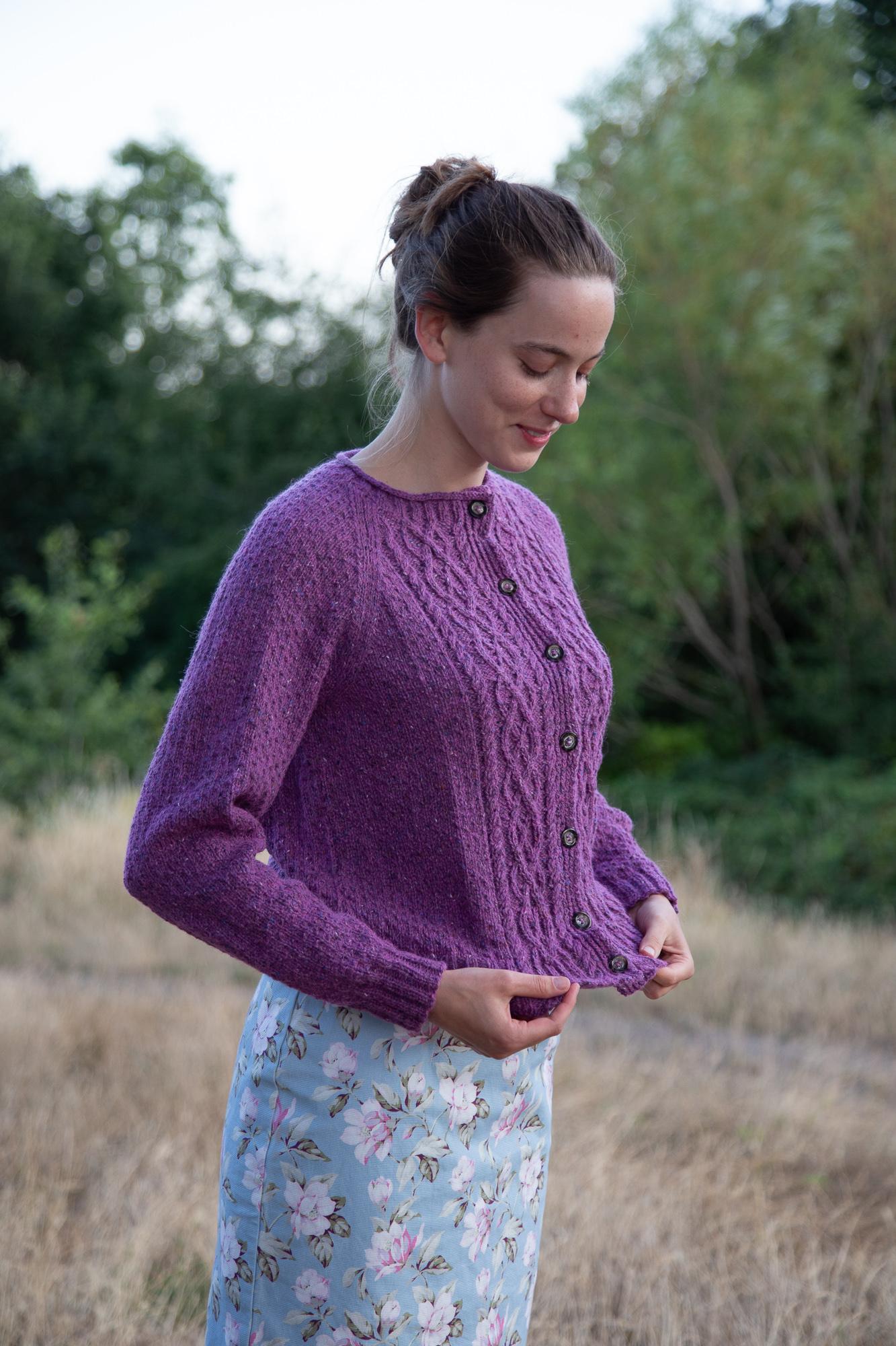 Argyll Aran Cardigan