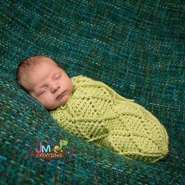 Harlequin Baby Cocoon or Swaddle Sack