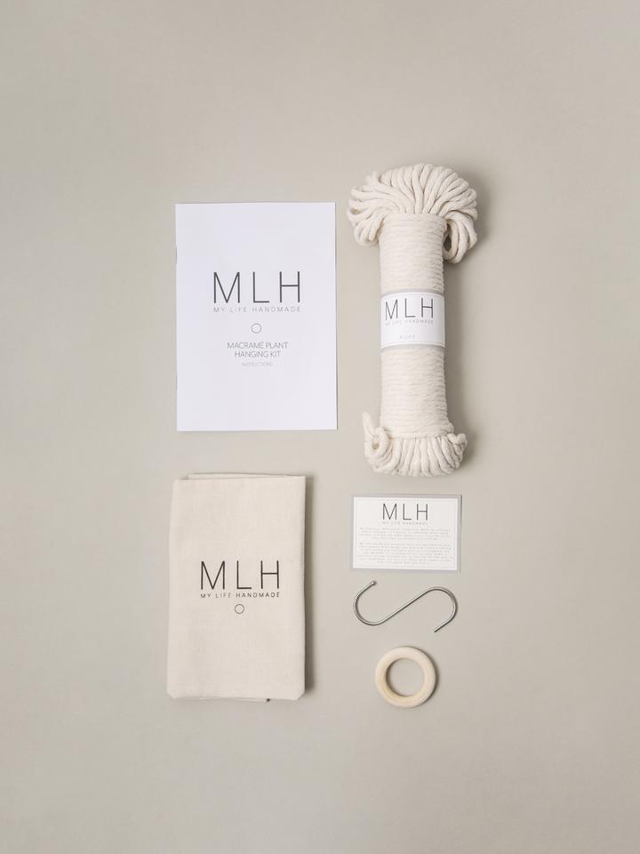My Life Handmade Macrame - Macrame Plant Hanger Craft Kit
