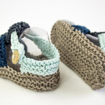 Baby Boys Knit Summer Sandals
