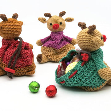 Drawstring Bag - Rudolph