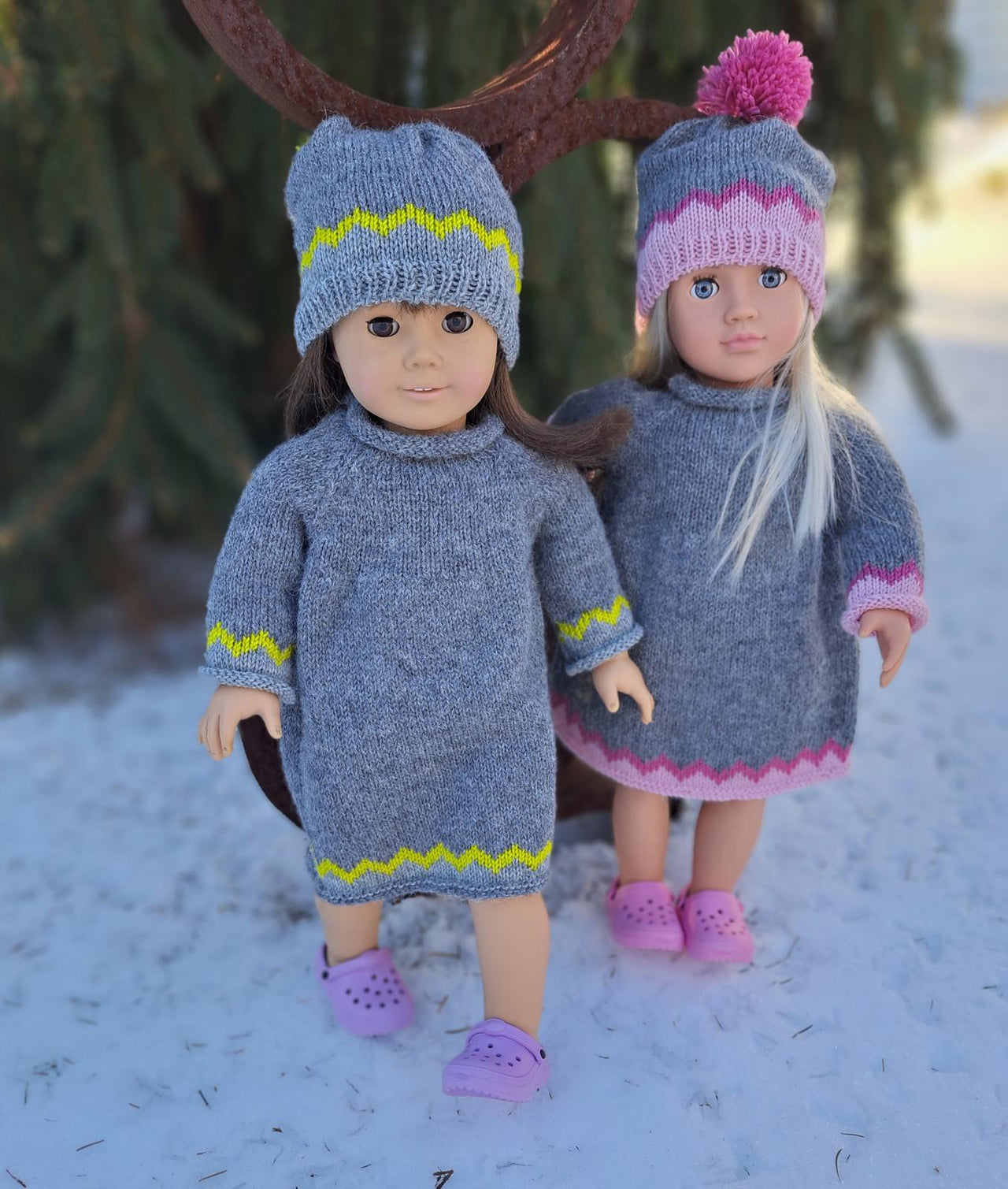 Doll Snowy Day Outfit