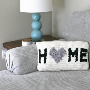 Home Heart Pillow