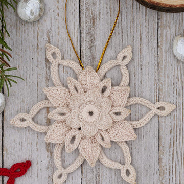 Pretty Poinsettia Ornament