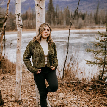 Celsea Button Up Crochet Cardigan