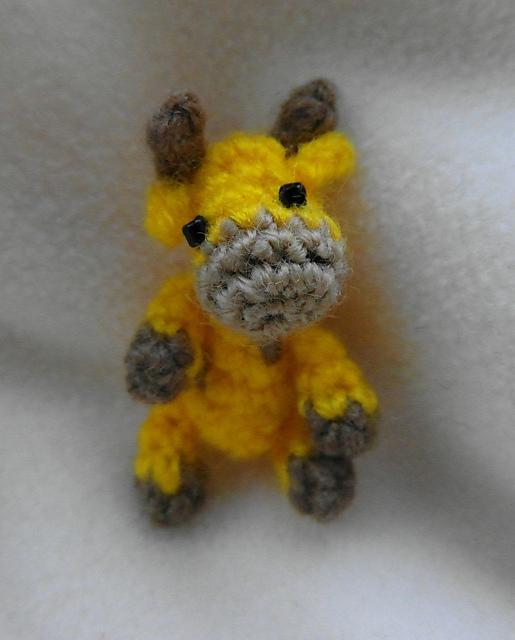 Oh, so tiny! Giraffe