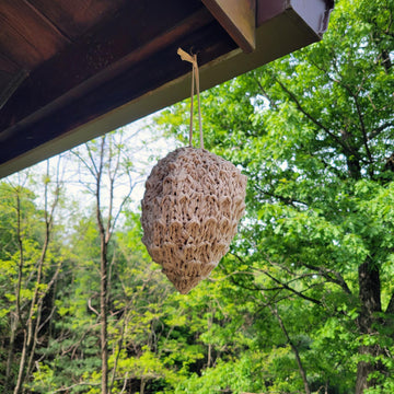 Decoy Wasp Nest For Knitters