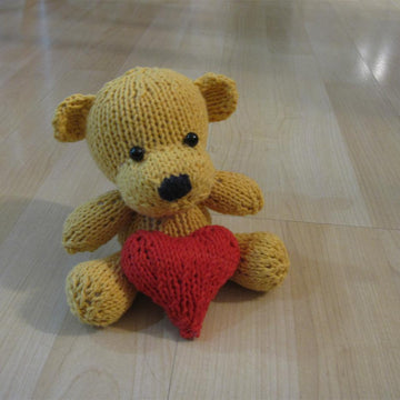 Knitkinz Bear for Your Office
