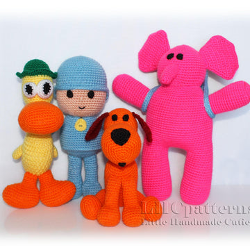 Pocoyo and Friends Crochet Pattern