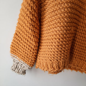 The Twisted Garter Sweater