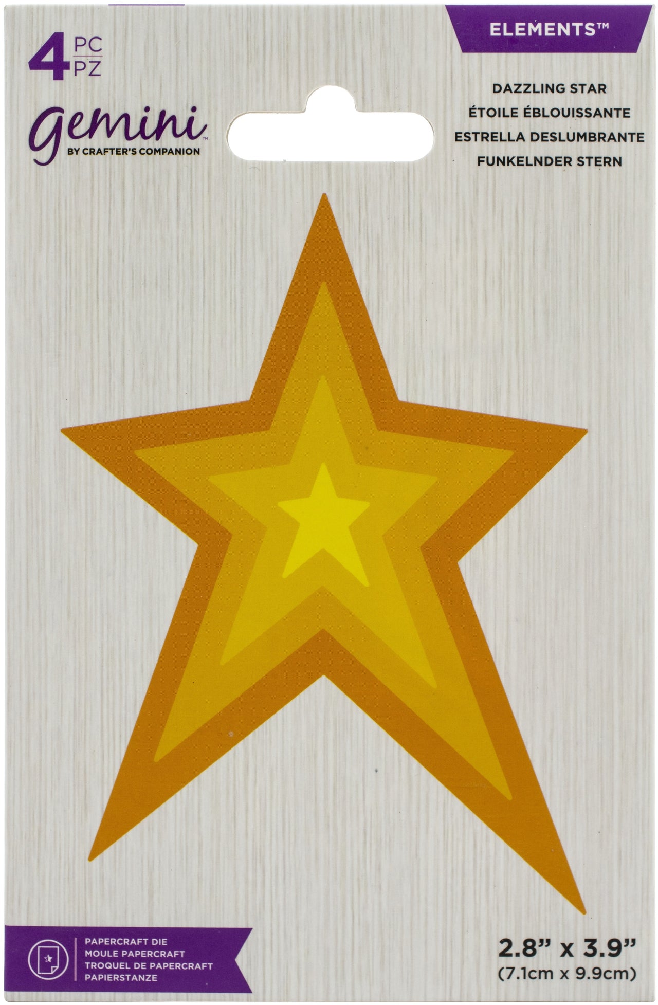 Crafter's Companion Gemini Elements Dies - Dazzling Star