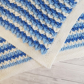 Frozen Hearts Baby Blanket