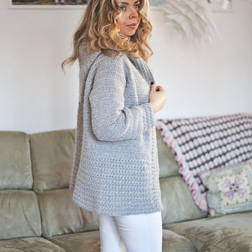 Mama Bear Hooded Cardigan