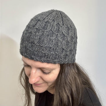 Knit Winter Windows Beanie Hat