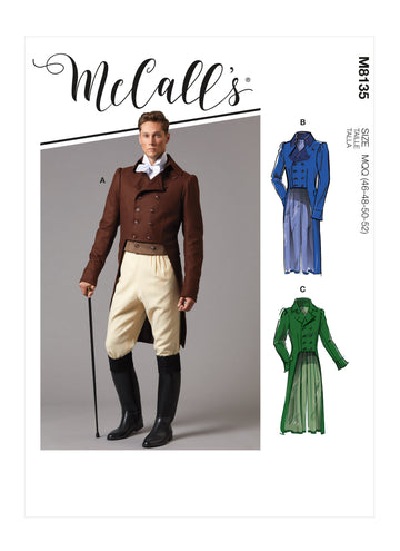 McCall's Men's Coats M8135 - Sewing Pattern