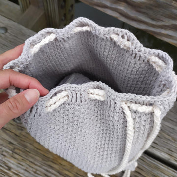 Crochet backpack - Lotus Backpack