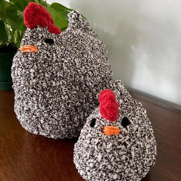 Chicken Crochet Pattern - Large + Small Size