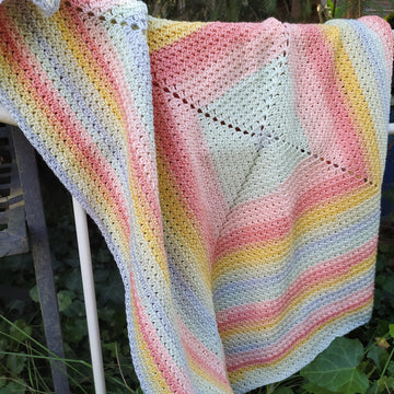 Decke "Hallo bunte Welt"