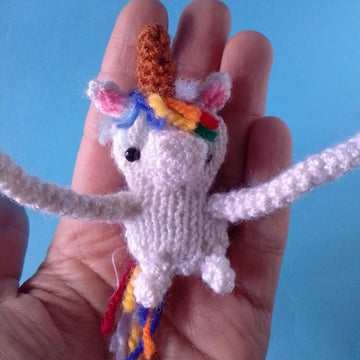 Postal para el corazón "unicornio"