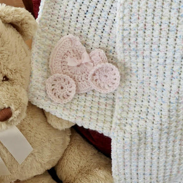 Sunday Brunch Baby Blanket – Lion Brand Baby Soft Beginner Friendly