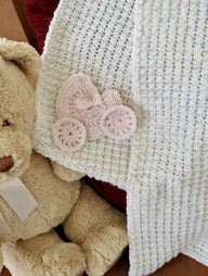Sunday Brunch Baby Blanket – Lion Brand Baby Soft Beginner Friendly